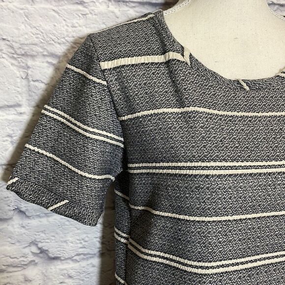 Ichi Ponnie Blue And White Striped Summer Dress Size Small - Picture 6 of 13